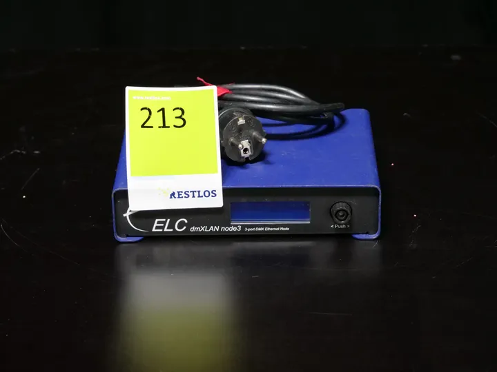ELC dmXLAN node3 3-Port DMX-Ethernet node